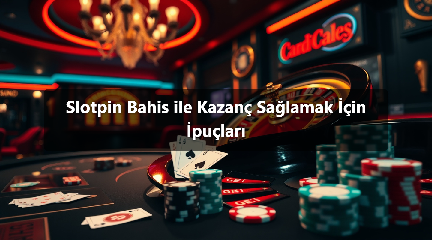 Slotpin Bahis ile Kazanç Sağlamak İçin İpuçları
